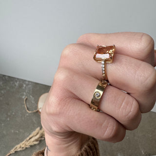 PROMISE Ring | Gold // Kupfer