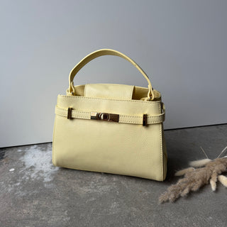 Mini Poppy De Luxe Tasche - Butter Yellow