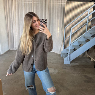 Normalsize Teddy Jacke - Taupe
