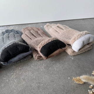 Handschuhe - Teddy Edition