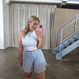 Sommer Shorts - Hellblau