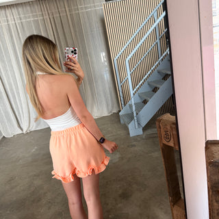 Cutie Shorts - Peachy Orange