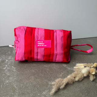 Cool Summer Kosmetiktasche - Pink x Rot