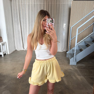 Cutie Shorts - Butter Yellow
