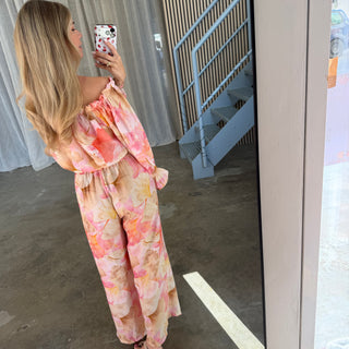 Sommerhose Tropical - Rosa