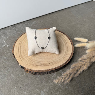 Tiny Flowers Kette | Silber