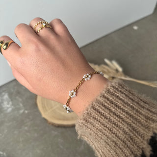 Cute Bloom Armband | Gold