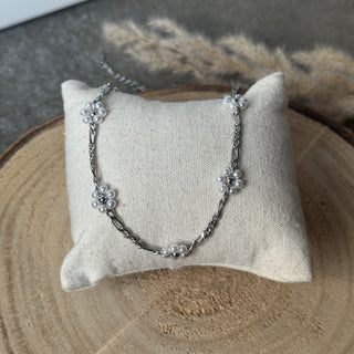 Cute Bloom Kette | Silber
