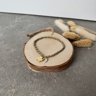 Lucky Charm Armband | Bicolour