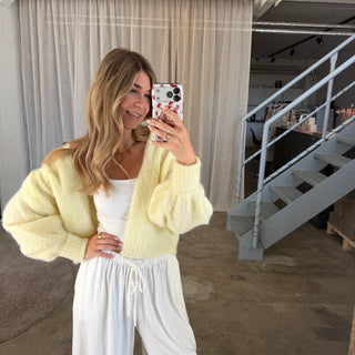 Strickjacke Trumpets - Butter Yellow