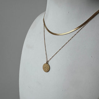 Snake Amulett Kette | Gold