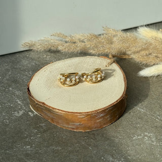 Lani Pearls Creolen | Gold