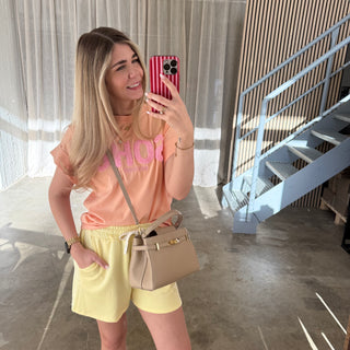 SOHO Shorts - Butter Yellow