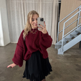 Chunky Pulli - Bordeaux