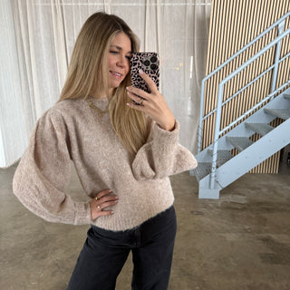 Strickpullover Trumpets - Beige