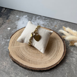 HEAVY HEART Armband | Gold