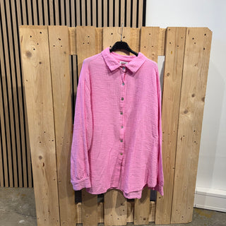Musselinbluse Oversize