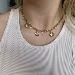 Big Bloom Kette | Gold