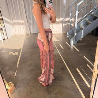 Seidenhose Toskana - Rosa