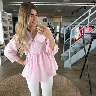Bluse Fancy - Rosa