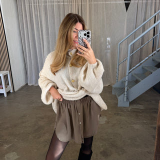 Blusen Rock - Taupe