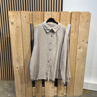 Musselinbluse Oversize