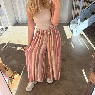 Sommerhose Amalfi - Rosa