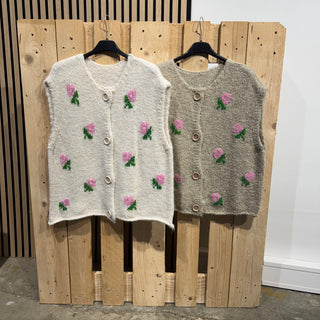 Strickweste Mini Tulpis