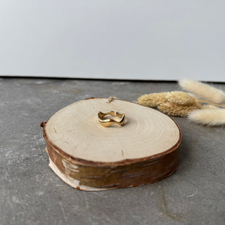 Waves Ring | Gold