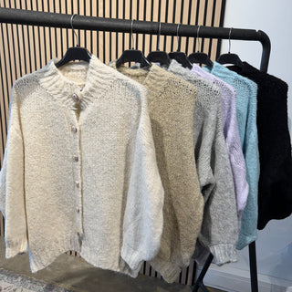 TINY CLOTHES - Normalsize Strickjacke Knöpfe