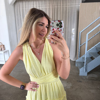 Kleid Stella - Butter Yellow
