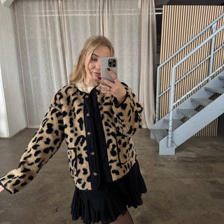 Teddy Jacke - Leo Camel/Schwarz