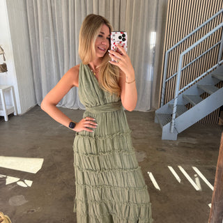 Kleid Stella - Olive