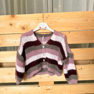 Strickjacke Leonie KIDS - Berry