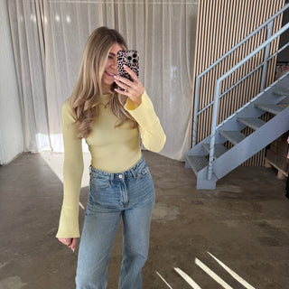 Longsleeve Trumpets - Butter Yellow