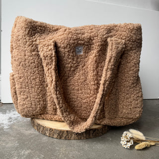 Ultimate Fluffy Bag - Hellbraun