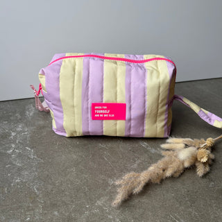 Cool Summer Kosmetiktasche - Butter Yellow x Flieder