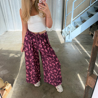 Sommerhose Amalfi Bloom - Berry