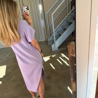 Oversize Kleid Molly - Flieder