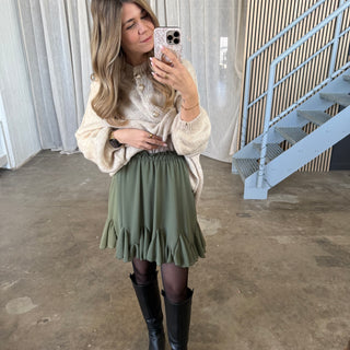 Soft Flow Rock - Olive