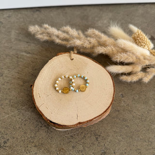 Smile Pearls Ring | Blau Gold