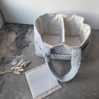 Fluffy Organizer Bag - Ice