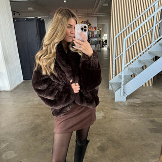 Big Bear Felljacke Espresso