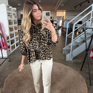 Musselinbluse Leo Bow