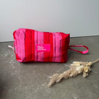 Cool Summer Kosmetiktasche - Pink x Rot