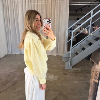 Strickjacke Trumpets - Butter Yellow