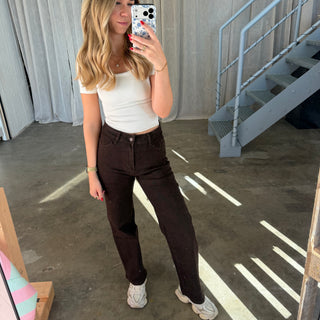 Dots Jeans -  Braun