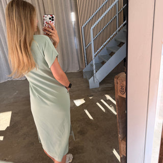 Oversize Kleid Molly - Lime