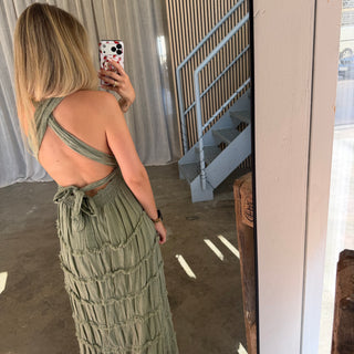 Kleid Stella - Olive