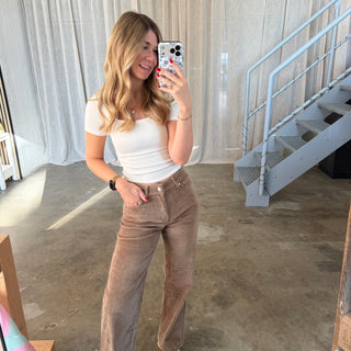 Cord Jeans - Beige